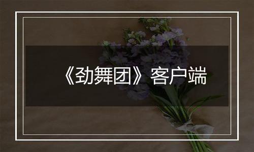 《劲舞团》客户端