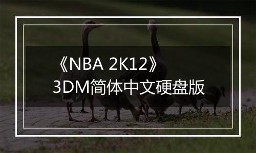 《NBA 2K12》3DM简体中文硬盘版
