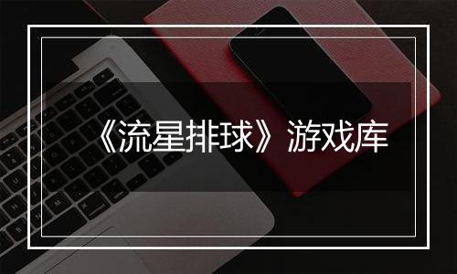 《流星排球》游戏库