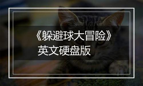 《躲避球大冒险》  英文硬盘版