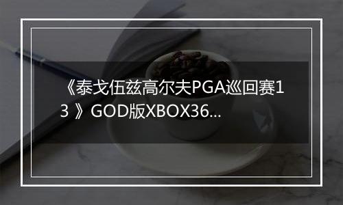 《泰戈伍兹高尔夫PGA巡回赛13 》GOD版XBOX360版