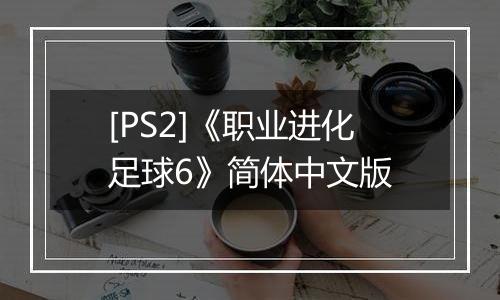[PS2]《职业进化足球6》简体中文版
