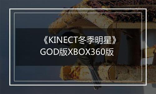《KINECT冬季明星》GOD版XBOX360版