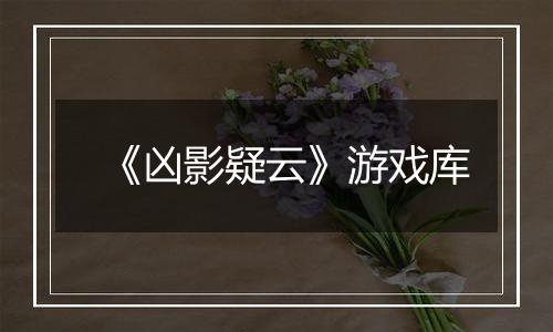 《凶影疑云》游戏库