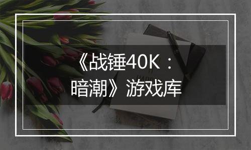 《战锤40K：暗潮》游戏库