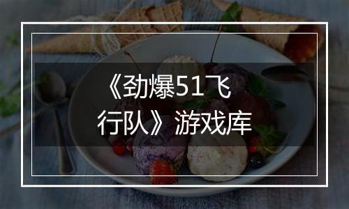 《劲爆51飞行队》游戏库