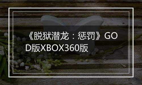 《脱狱潜龙：惩罚》GOD版XBOX360版