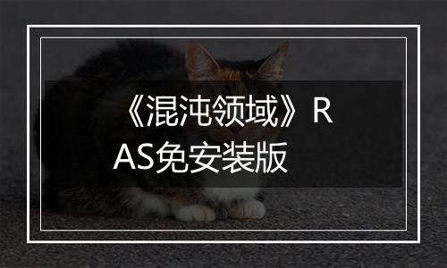 《混沌领域》RAS免安装版