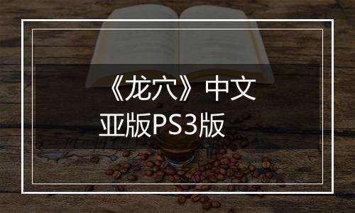 《龙穴》中文亚版PS3版