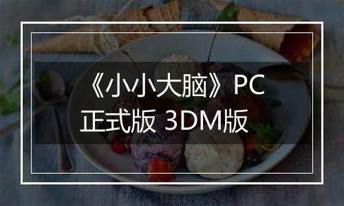 《小小大脑》PC正式版 3DM版