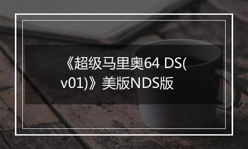 《超级马里奥64 DS(v01)》美版NDS版