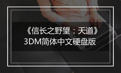 《信长之野望：天道》3DM简体中文硬盘版