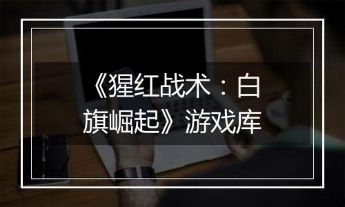 《猩红战术：白旗崛起》游戏库