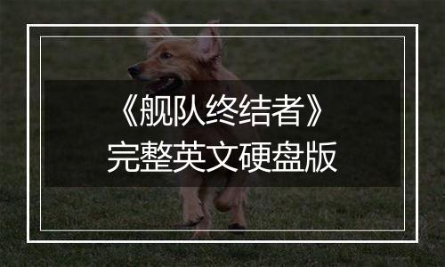 《舰队终结者》完整英文硬盘版