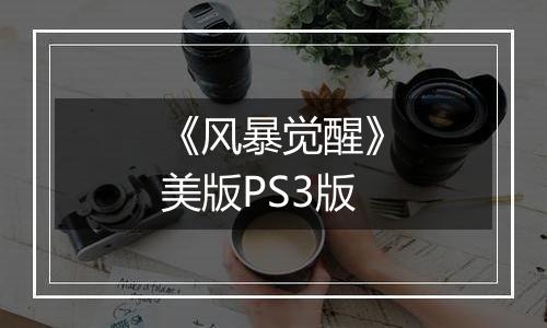 《风暴觉醒》美版PS3版