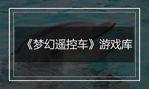 《梦幻遥控车》游戏库