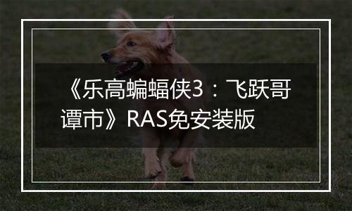 《乐高蝙蝠侠3：飞跃哥谭市》RAS免安装版