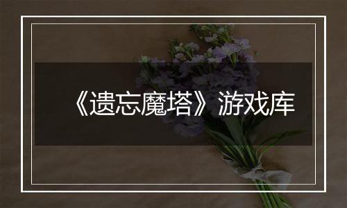 《遗忘魔塔》游戏库