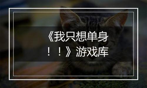 《我只想单身！！》游戏库