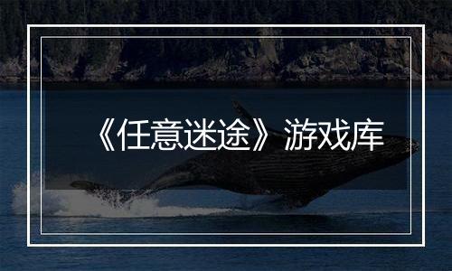 《任意迷途》游戏库