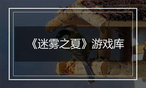 《迷雾之夏》游戏库