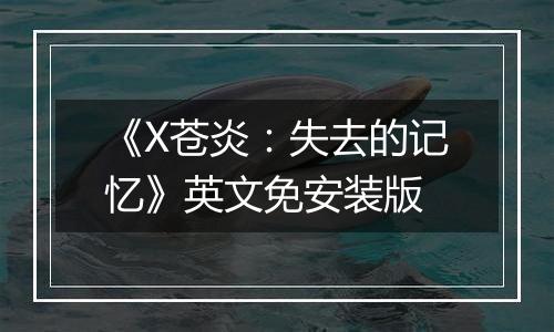 《X苍炎：失去的记忆》英文免安装版