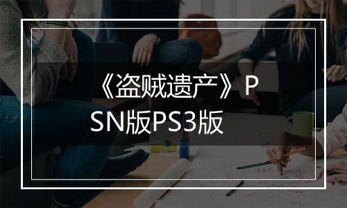 《盗贼遗产》PSN版PS3版