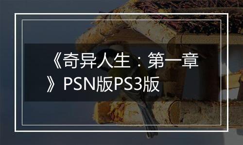 《奇异人生：第一章》PSN版PS3版