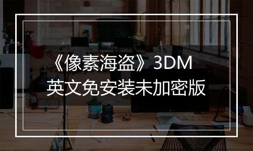 《像素海盗》3DM英文免安装未加密版