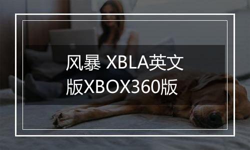 风暴 XBLA英文版XBOX360版
