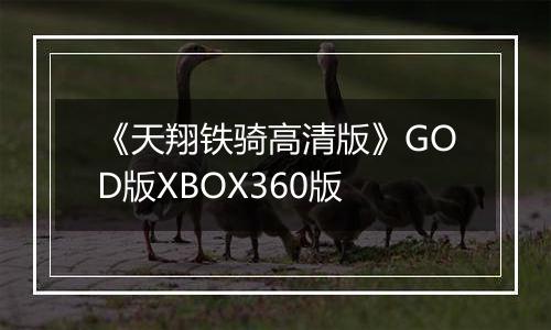 《天翔铁骑高清版》GOD版XBOX360版