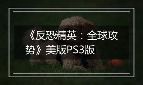 《反恐精英：全球攻势》美版PS3版