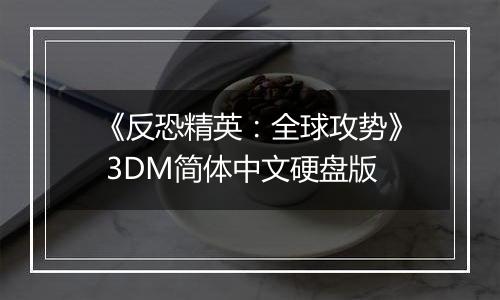 《反恐精英：全球攻势》 3DM简体中文硬盘版