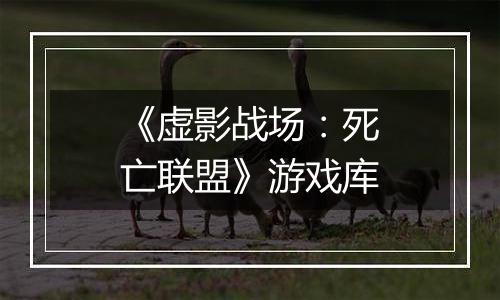 《虚影战场：死亡联盟》游戏库