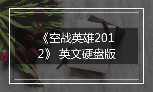 《空战英雄2012》 英文硬盘版