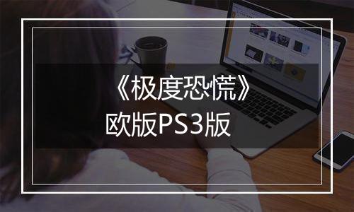 《极度恐慌》欧版PS3版