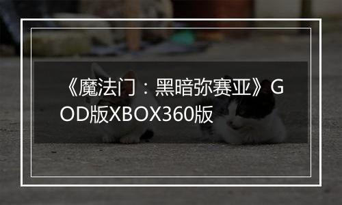 《魔法门：黑暗弥赛亚》GOD版XBOX360版