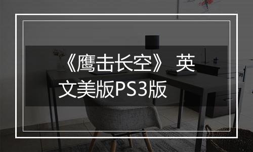 《鹰击长空》 英文美版PS3版