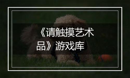 《请触摸艺术品》游戏库