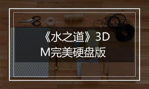 《水之道》3DM完美硬盘版