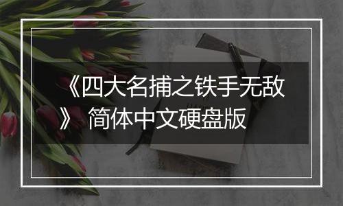 《四大名捕之铁手无敌》 简体中文硬盘版