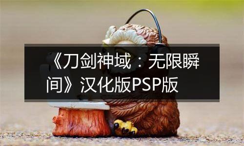 《刀剑神域：无限瞬间》汉化版PSP版