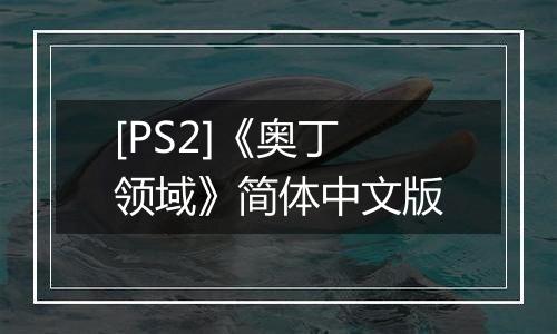 [PS2]《奥丁领域》简体中文版