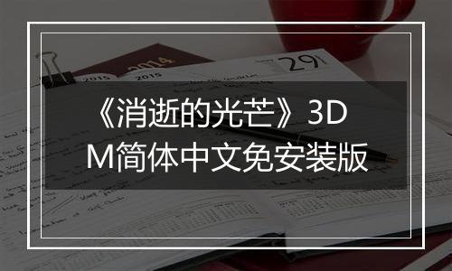 《消逝的光芒》3DM简体中文免安装版