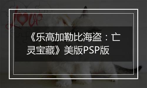 《乐高加勒比海盗：亡灵宝藏》美版PSP版