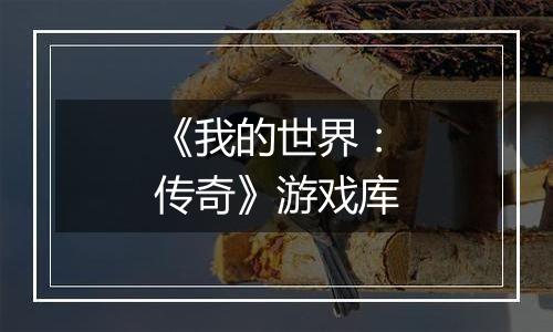 《我的世界：传奇》游戏库