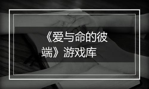 《爱与命的彼端》游戏库