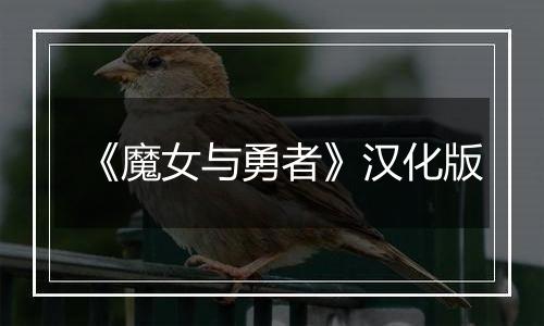 《魔女与勇者》汉化版