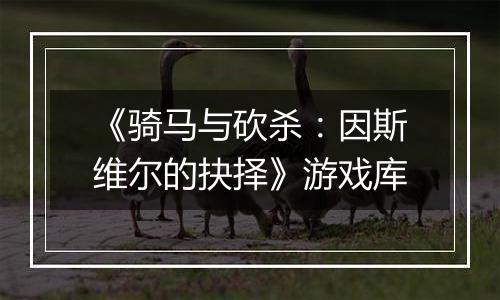 《骑马与砍杀：因斯维尔的抉择》游戏库