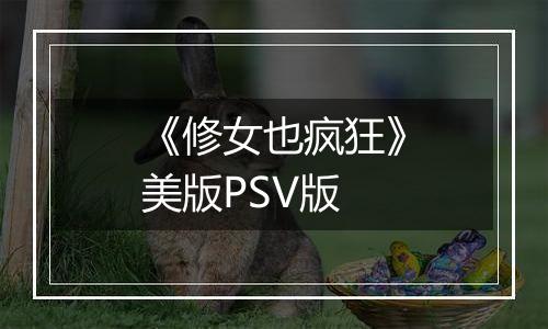 《修女也疯狂》美版PSV版